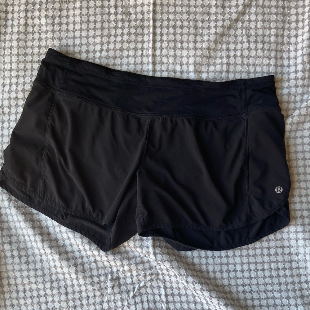 Black Lululemon Training Shorts